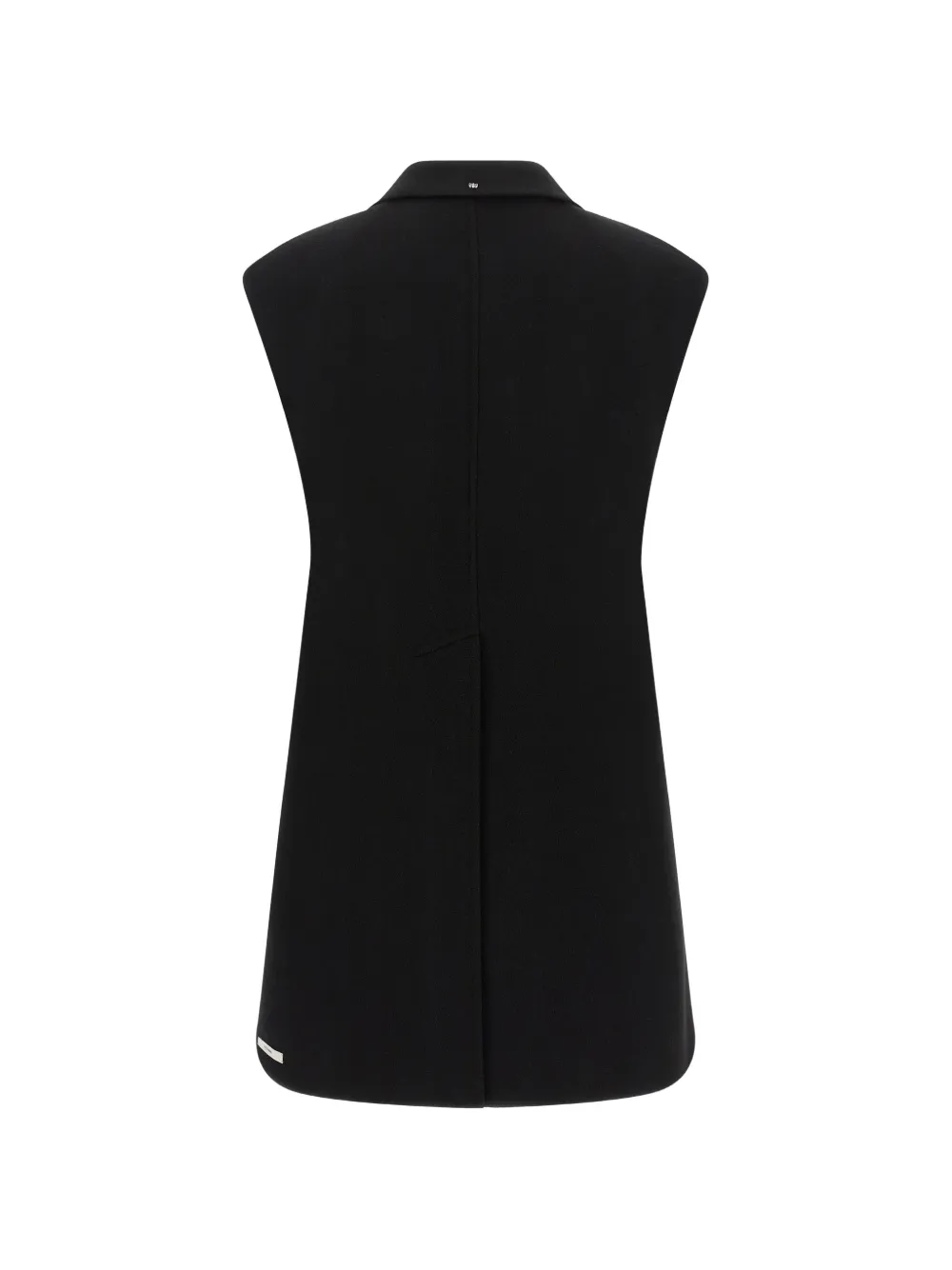 Sportmax SpxRapido mouwloze blazer Zwart