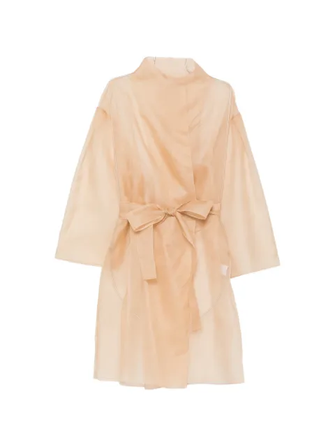 Antonelli Gustav sheer belted jacket