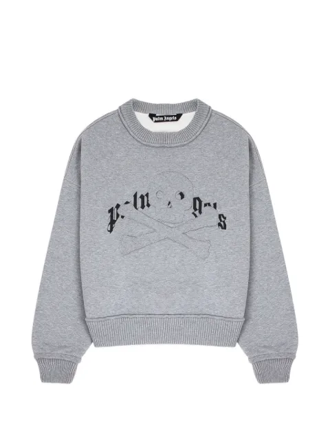 Palm Angels patchwork logo-print sweater