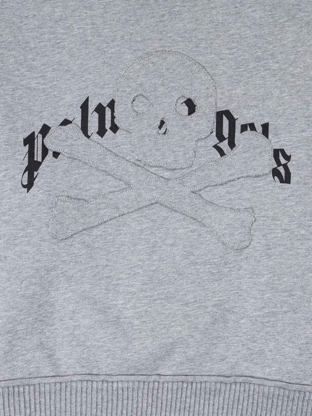 Palm Angels Trui met patchwork en logoprint Grijs
