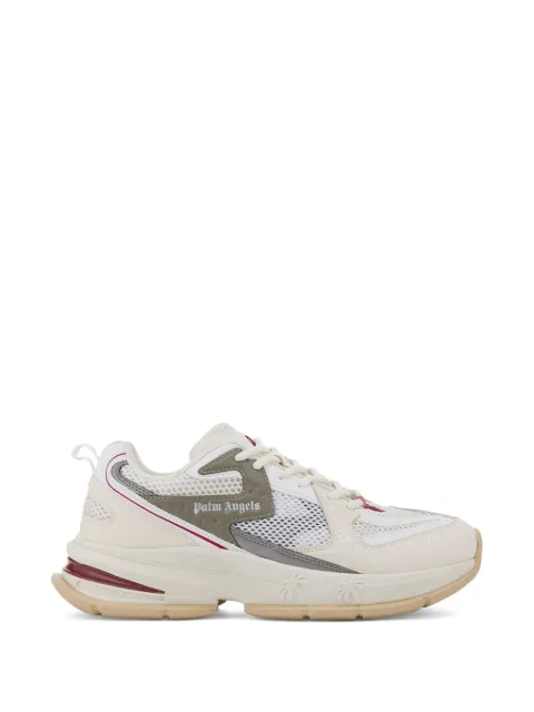 Palm Angels mesh-panelled leather sneakers