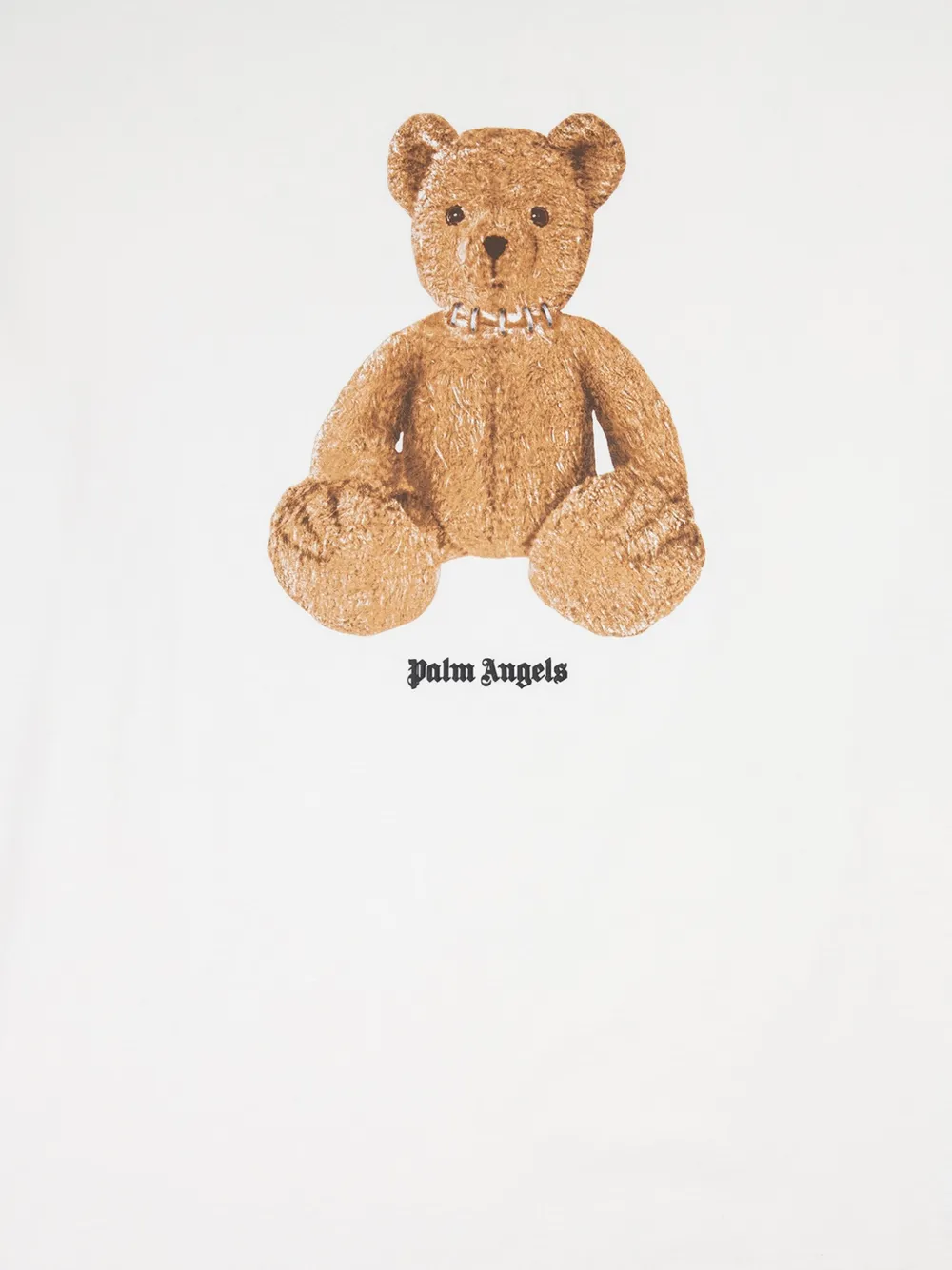 Palm Angels T-shirt met beerprint Wit
