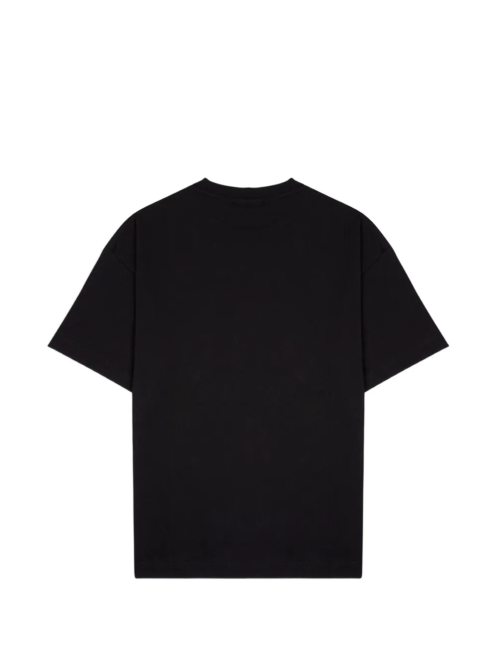 Palm Angels T-shirt met logoprint Zwart