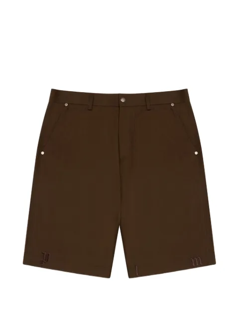Palm Angels Palm Type logo-embroidered shorts