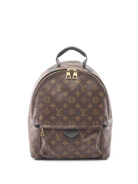 Louis Vuitton Pre-Owned Monogram Palm Springs MM 双肩包(2015-2026年典藏款)