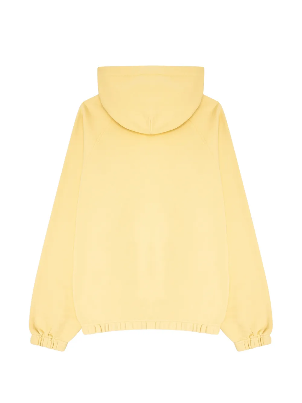 Palm Angels box-logo loose hoodie Geel
