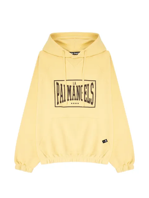 Palm Angels box-logo loose hoodie