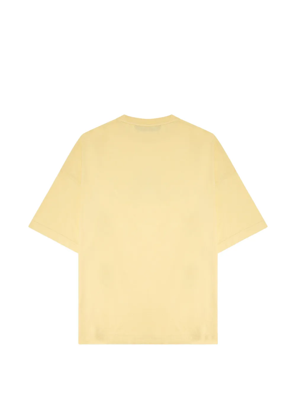 Palm Angels Vintage Box T-shirt met logo-print Geel