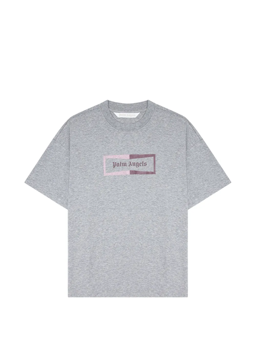 Palm Angels rhinestone-embellished logo T-shirt