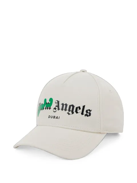 Palm Angels logo-print baseball cap