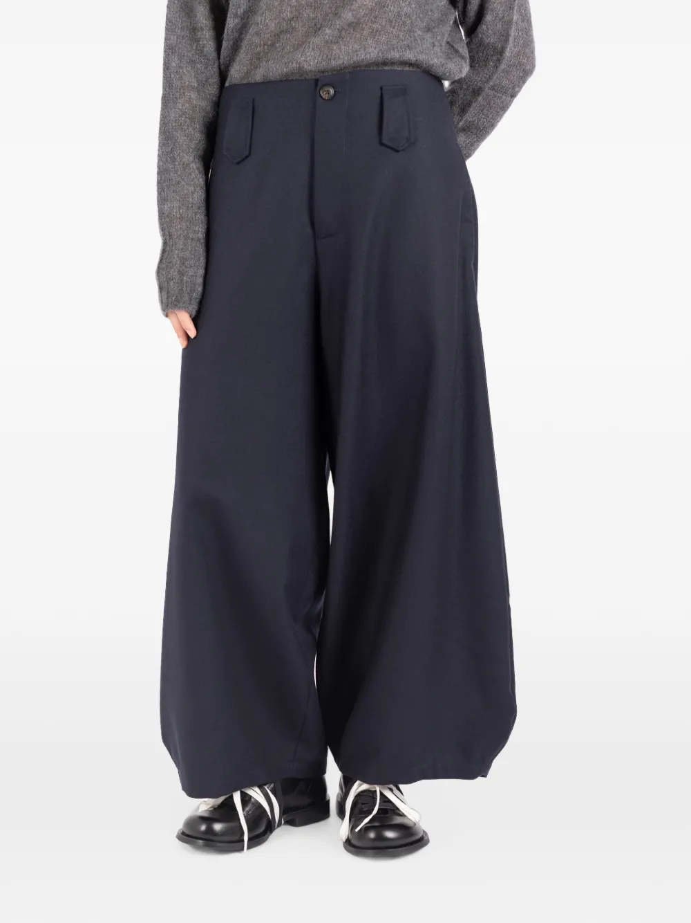 Société Anonyme wool palazzo pants