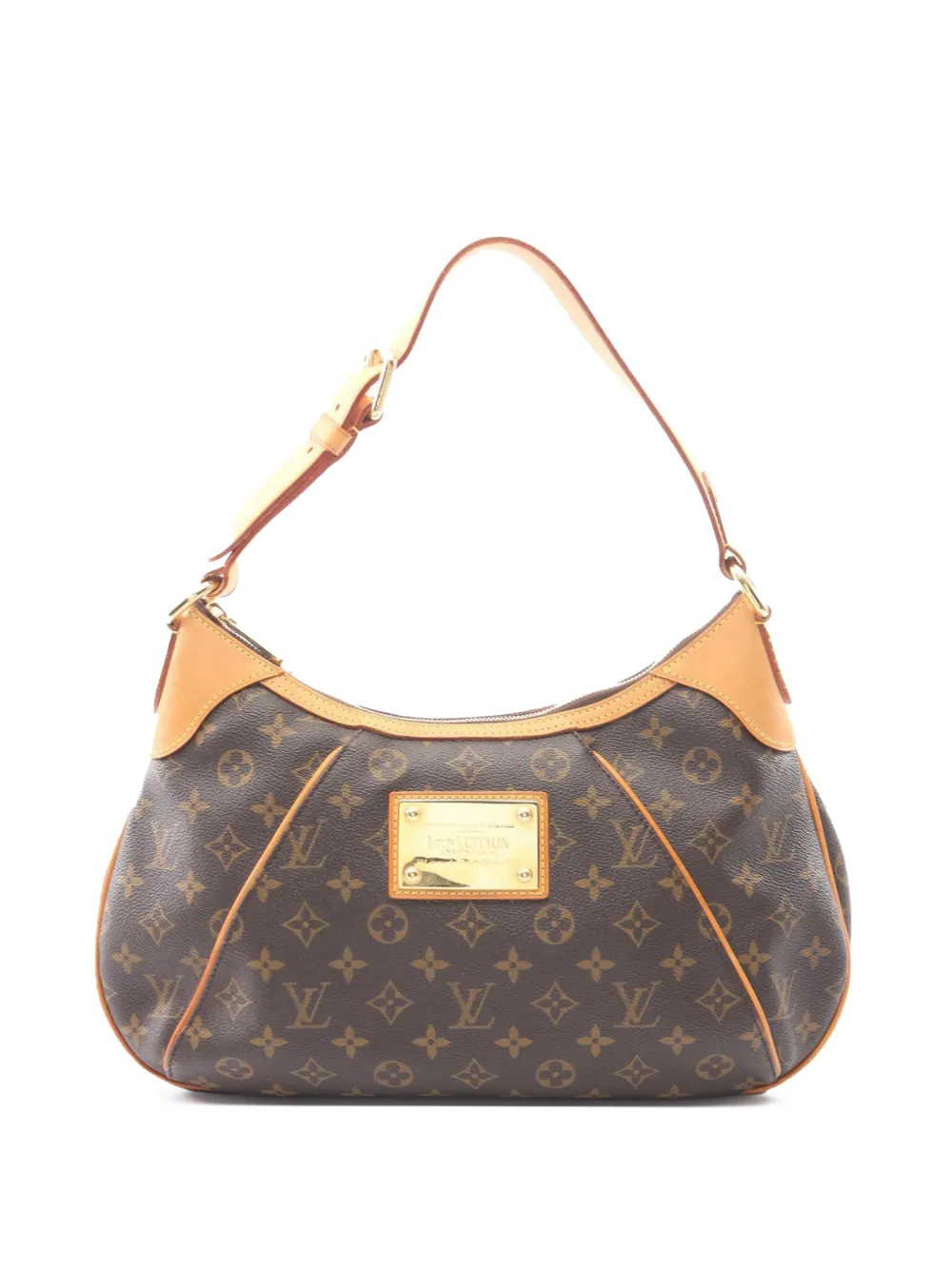 Louis Vuitton Pre-Owned 2009 Monogram Thames GM shoulder bag - Braun