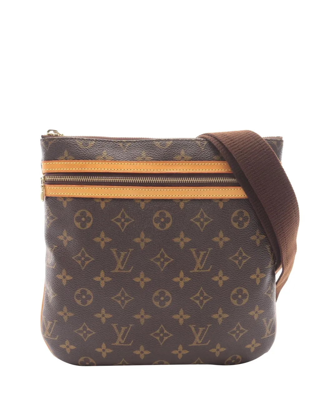 Louis Vuitton Pre-Owned Borsa a tracolla Bosphore Pochette con monogramma 2009 - Marrone