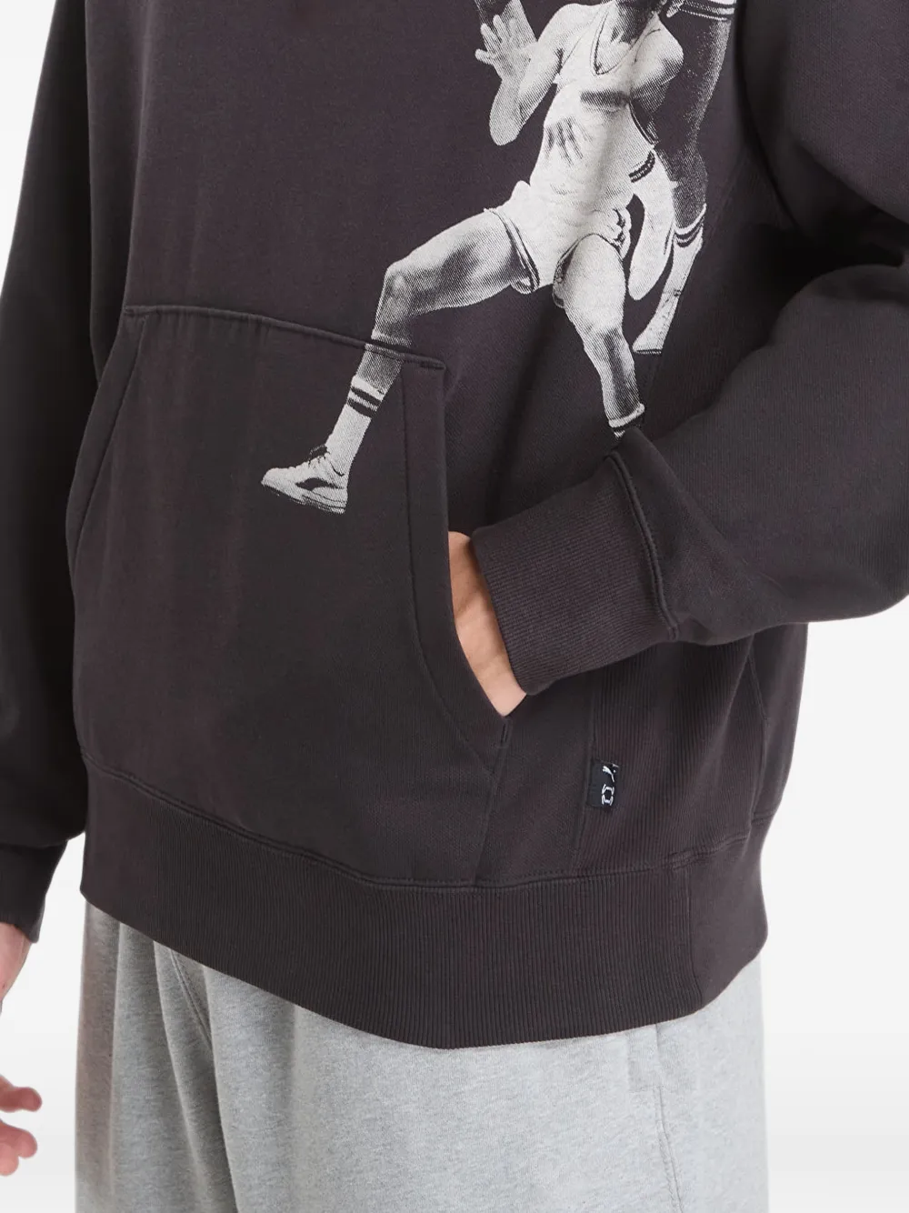 PUMA Memory Lane hoodie met grafische print Zwart