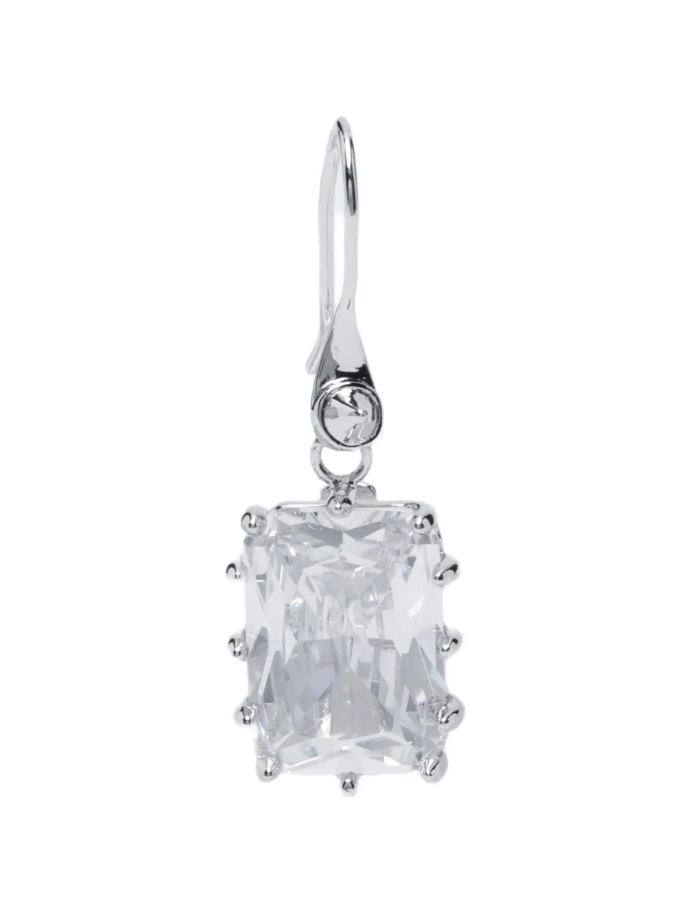 Eddie Borgo Rectangle Estate drop earrings - Silver