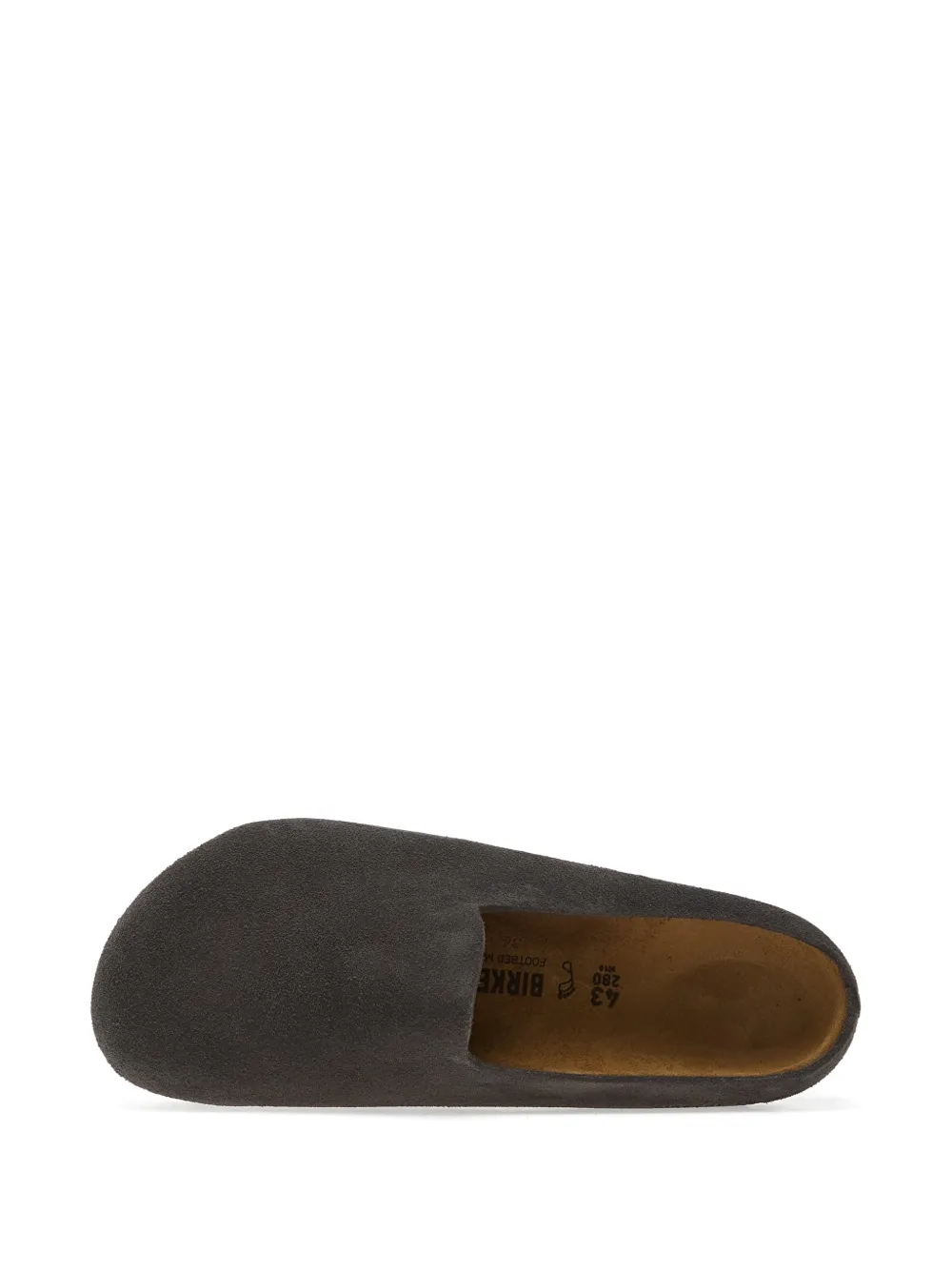Birkenstock Amsterdam Wrapped suede slip-on mules Grijs