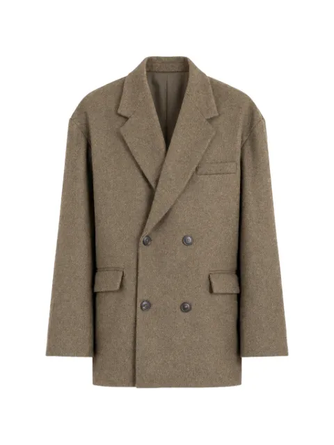 Société Anonyme double-breasted wool blazer