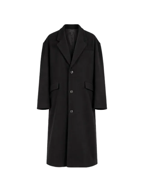 Société Anonyme single-breasted wool coat