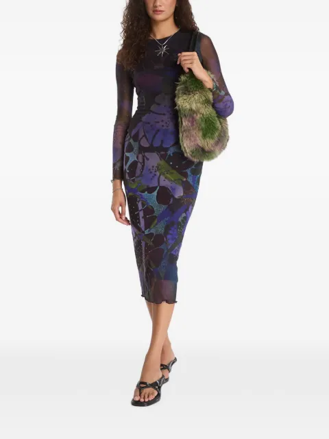 Desigual floral-print midi dress