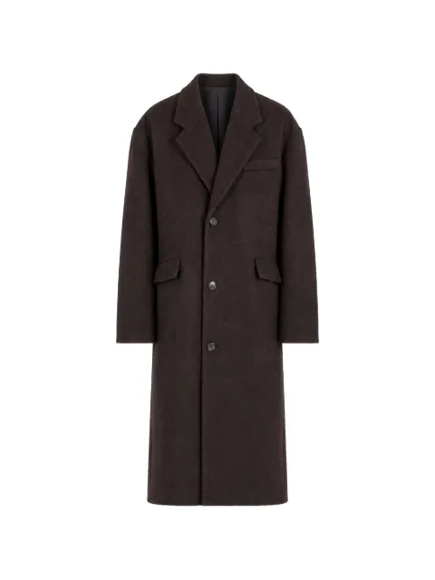 Société Anonyme Moro single-breasted wool coat