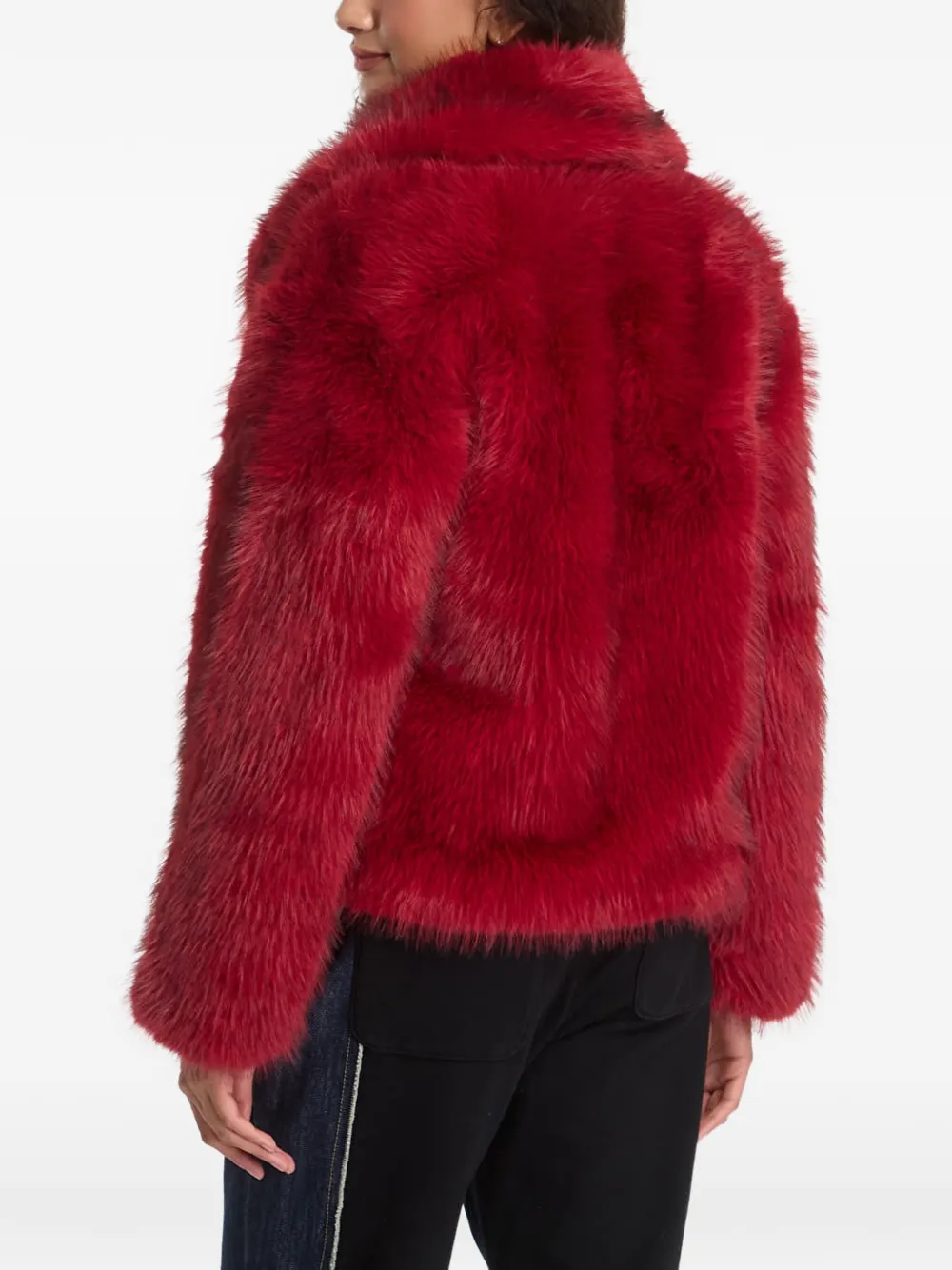 Desigual Jack van imitatiebont Rood