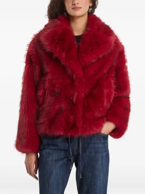 Desigual faux-fur jacket