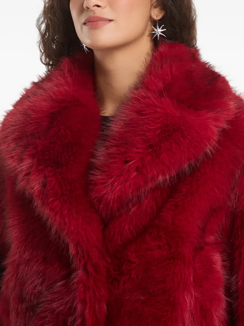 Desigual Jack van imitatiebont Rood