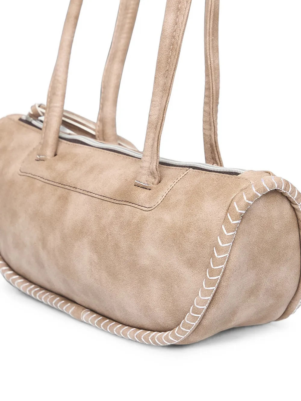 adidas Extended Bowling Trefoil-logo tote bag Beige