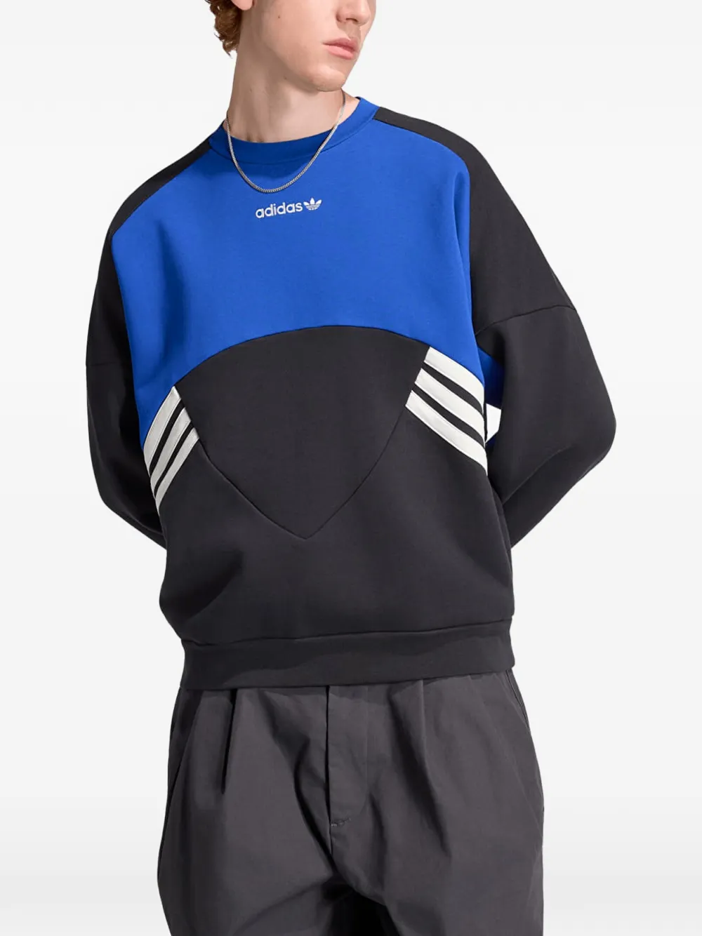 adidas Munich 93 panelled sweatshirt Zwart
