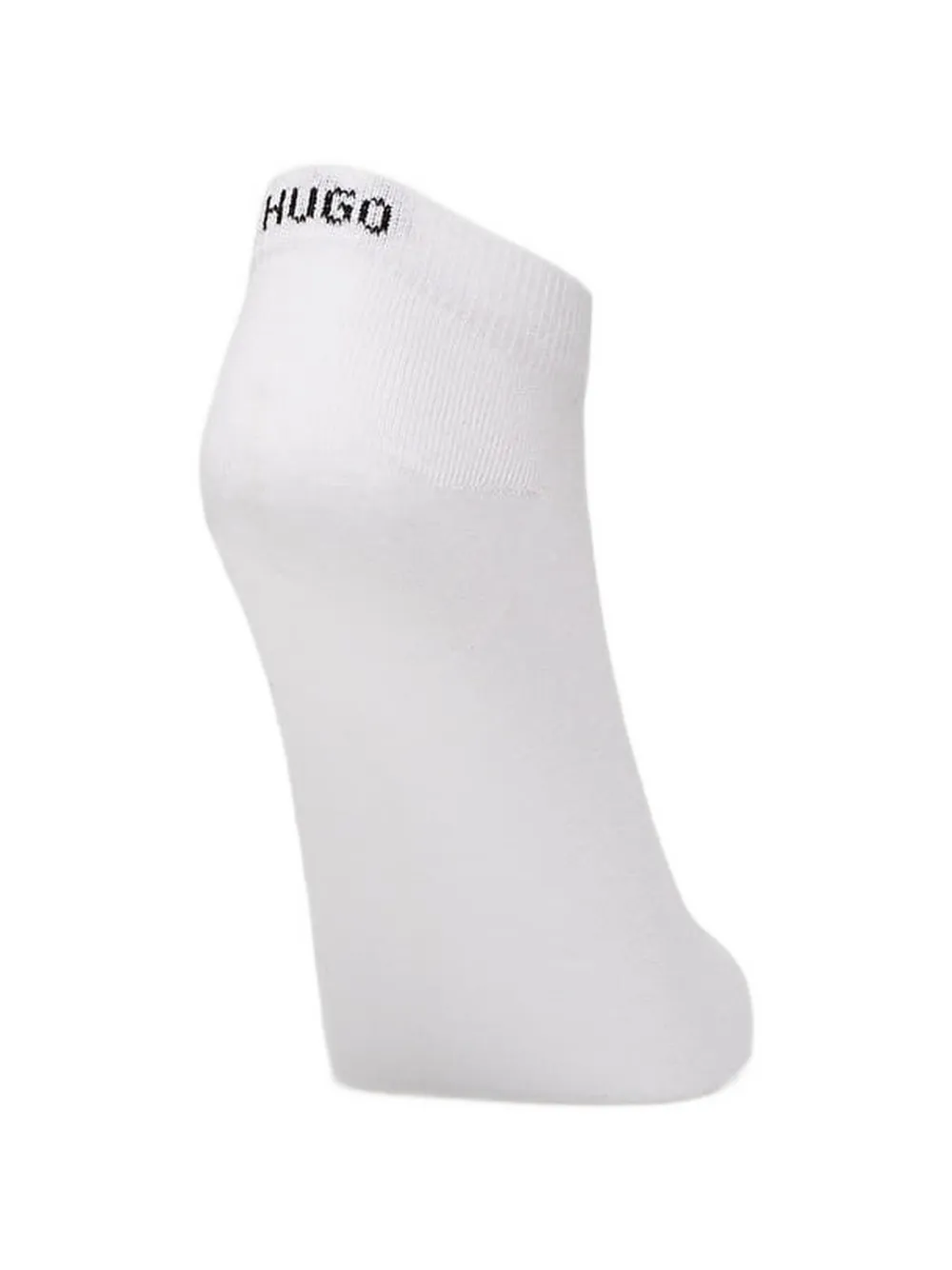 HUGO Zes paar sokken met 6P logoprint Wit