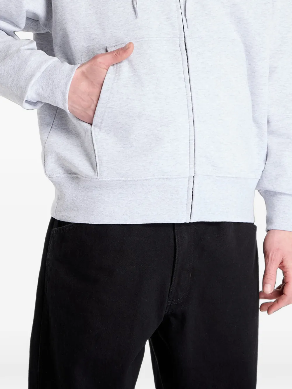 Vans World Tour zip-up hoodie Grijs