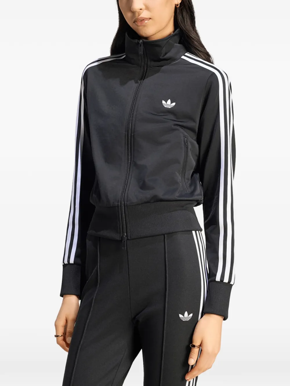 adidas Firebird Classic track jacket Zwart