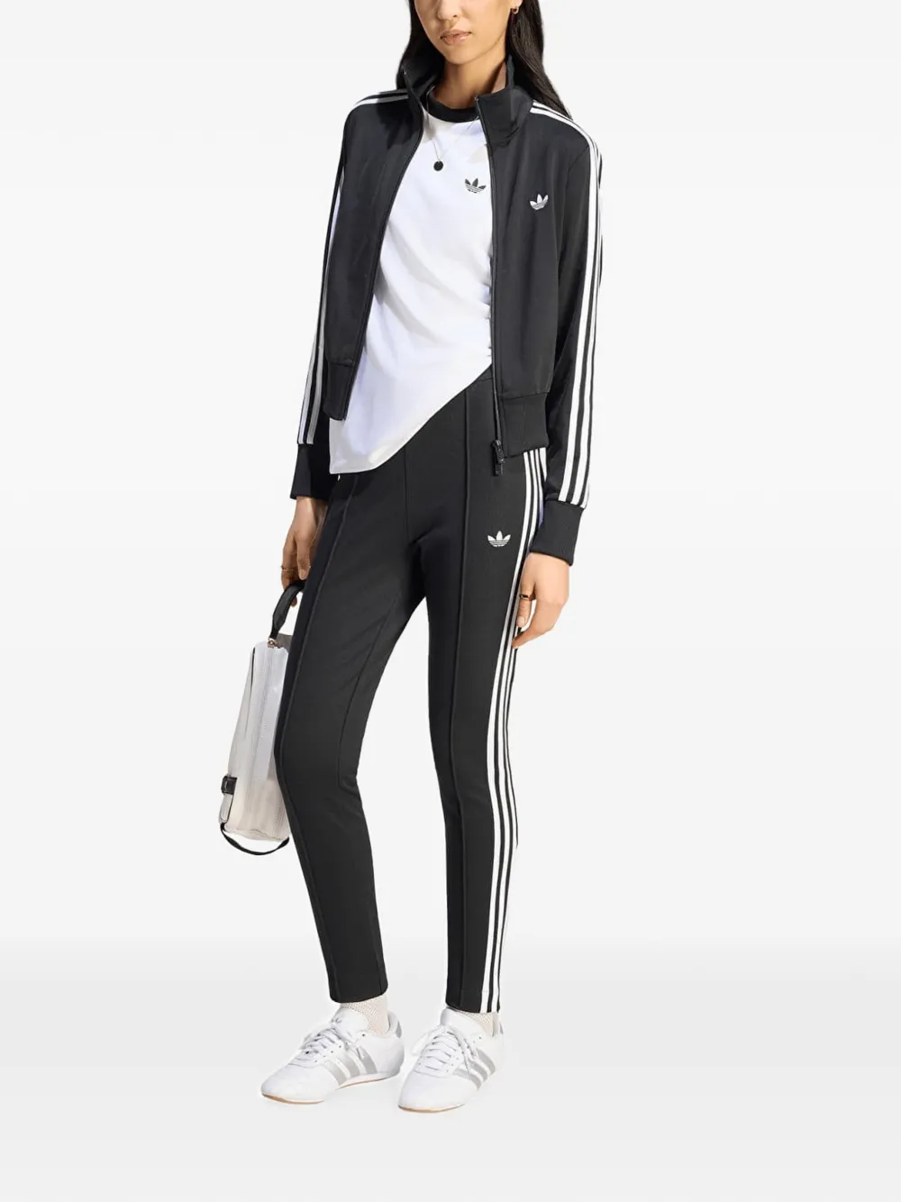 adidas Firebird Classic track jacket Zwart