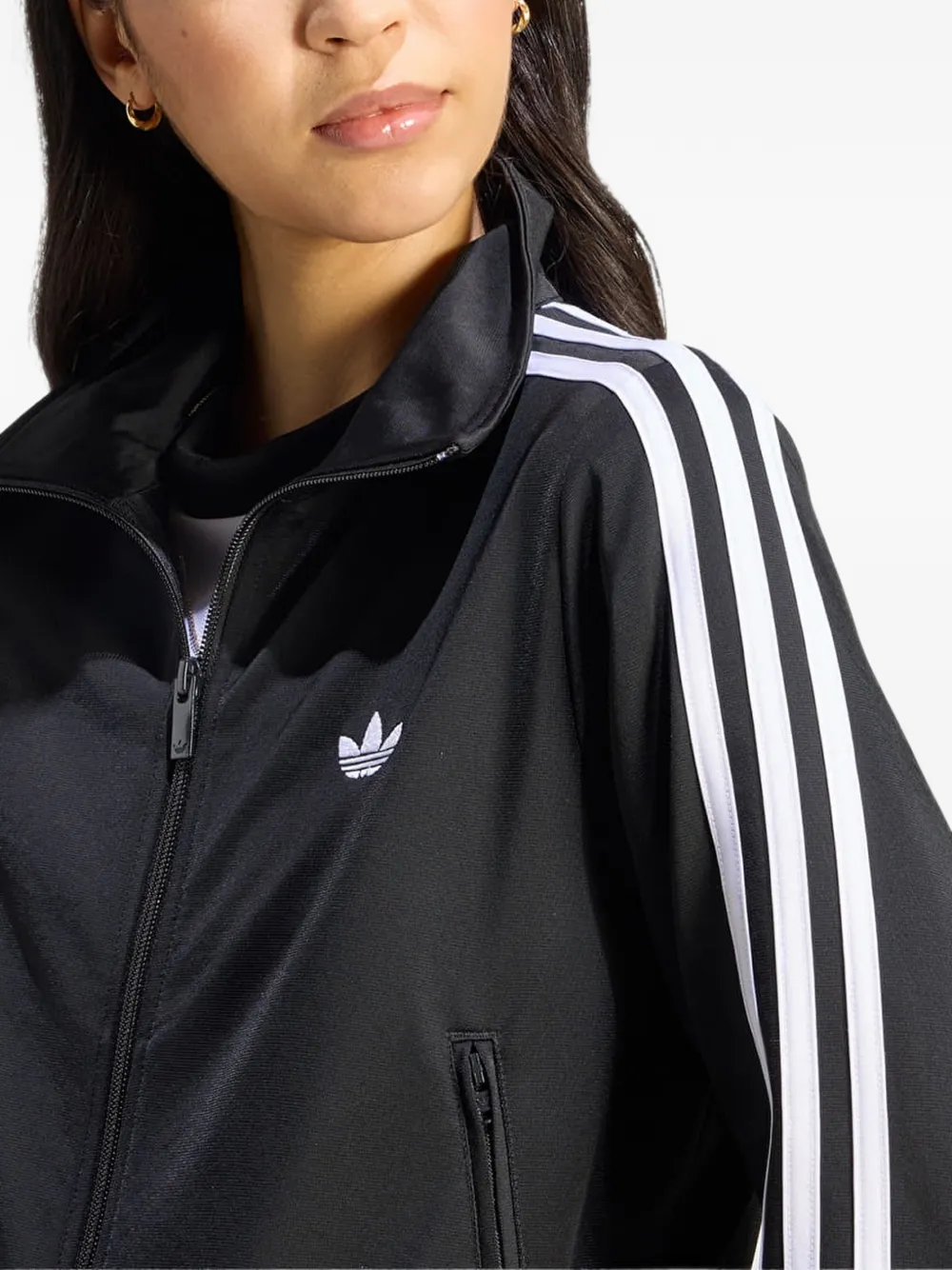 adidas Firebird Classic track jacket Zwart