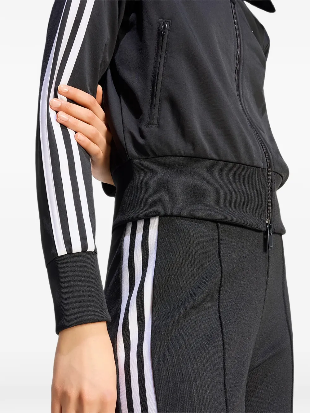 adidas Firebird Classic track jacket Zwart