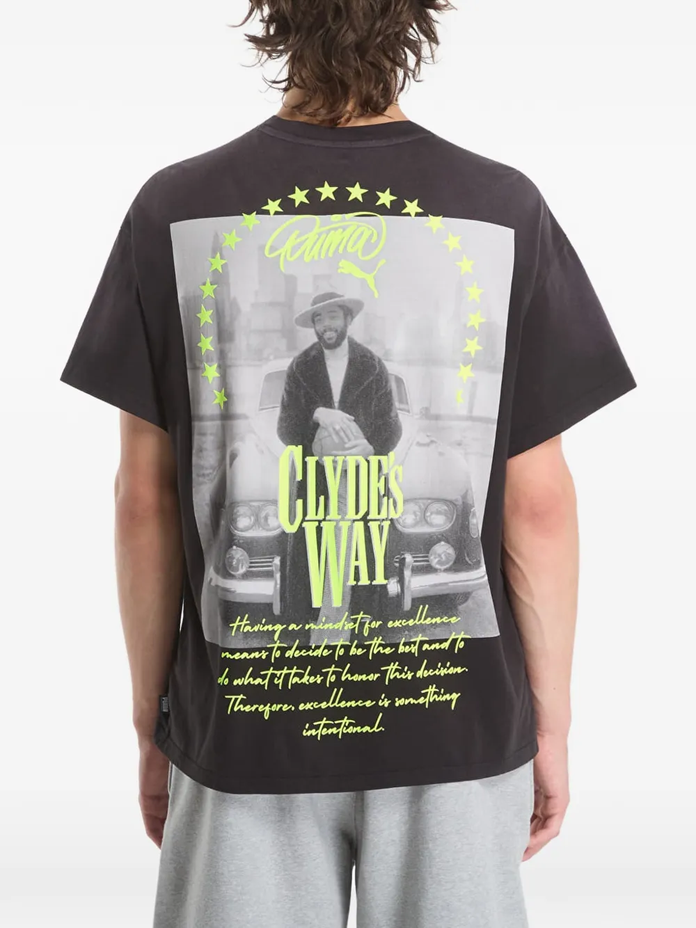 PUMA Memory Lane T-shirt Zwart