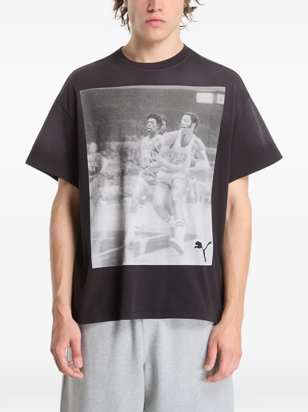 PUMA Memory Lane T-shirt Zwart