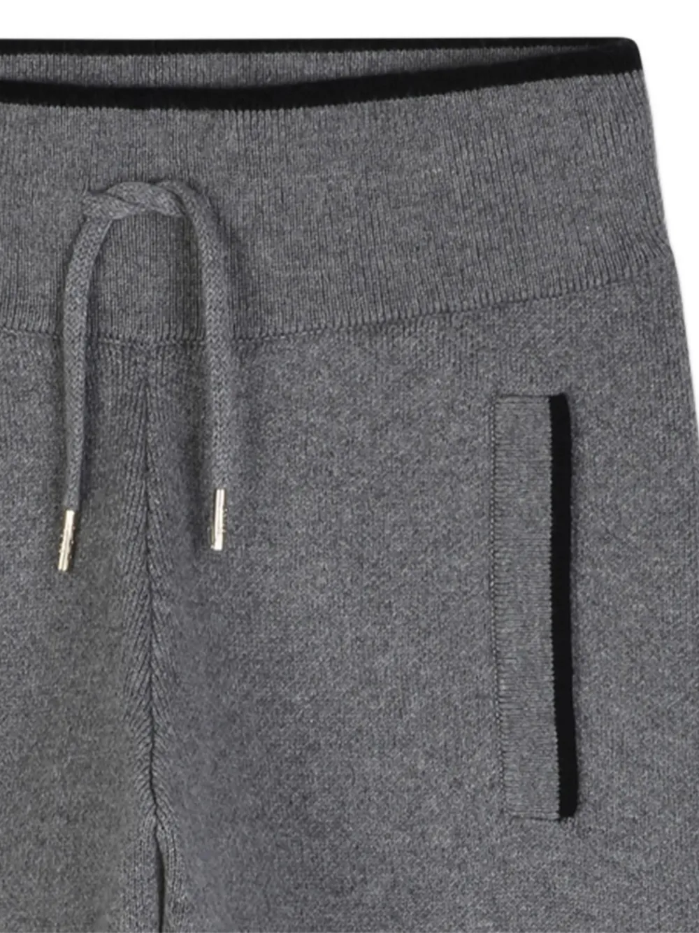 Chloé Kids Trainingsbroek met geborduurd hart en trekkoord Grijs