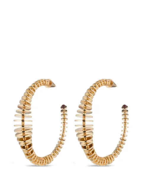 Eddie Borgo Discus hoop earrings