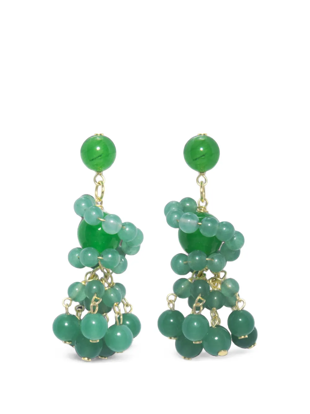 Completedworks The Aftertaste of a Dreamagate drop earrings