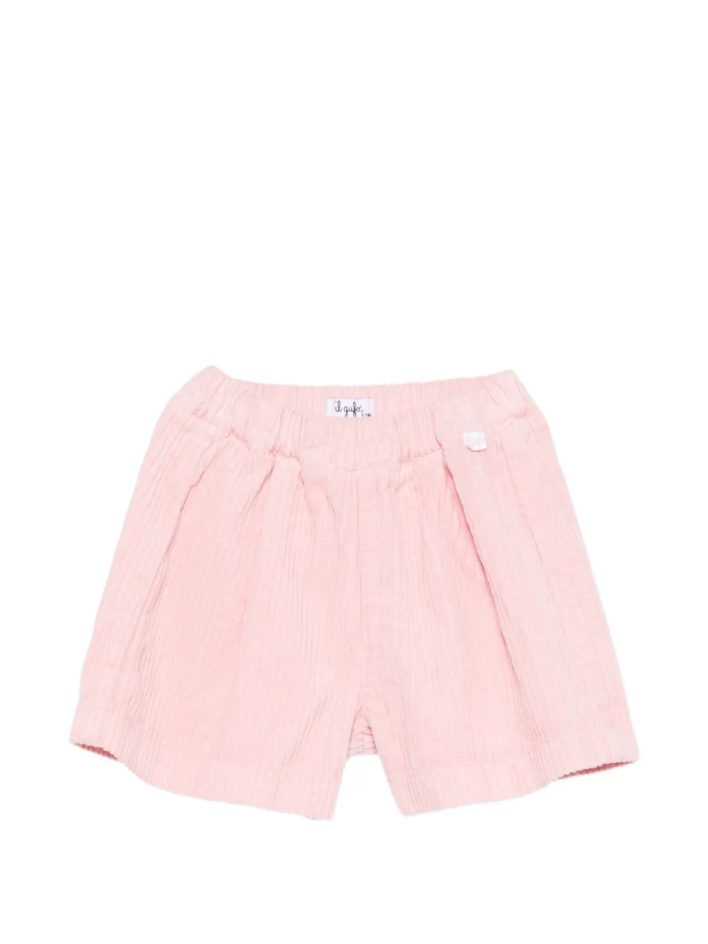 Il Gufo corduroy pleated shorts - Rosa