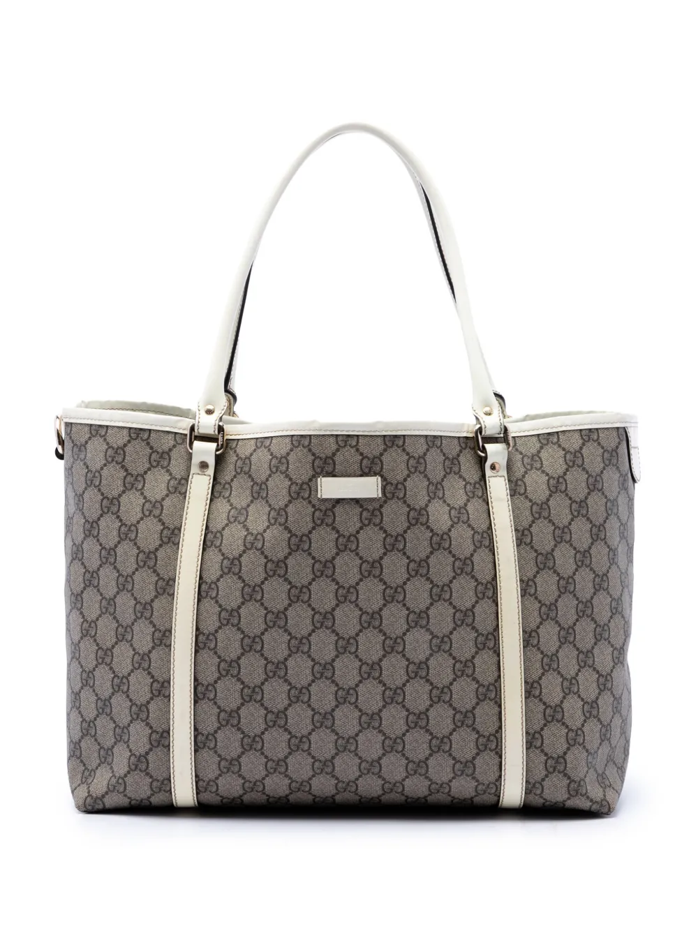 Gucci Pre-Owned 2016-2026 Medium GG Supreme Joy tote bag - Toni neutri