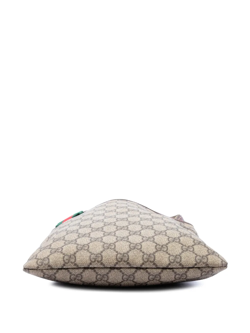 Gucci Pre-Owned 2016-2026 GG Supreme Web crossbodytas Beige