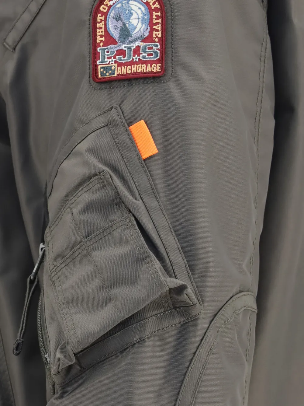 Parajumpers Bomberjack met capuchon Grijs