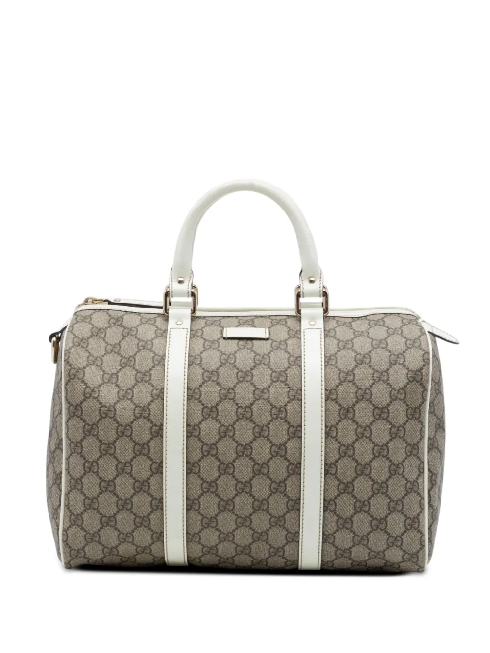 Gucci Pre-Owned 2016-2026 Medium GG Supreme Joy boston bag - Toni neutri