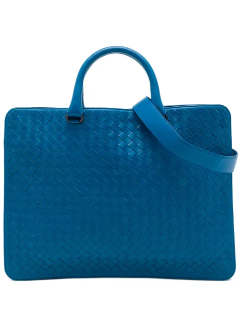 Bottega Veneta Pre-Owned 2012-2026 Nappa Intrecciato Briefcase business bag