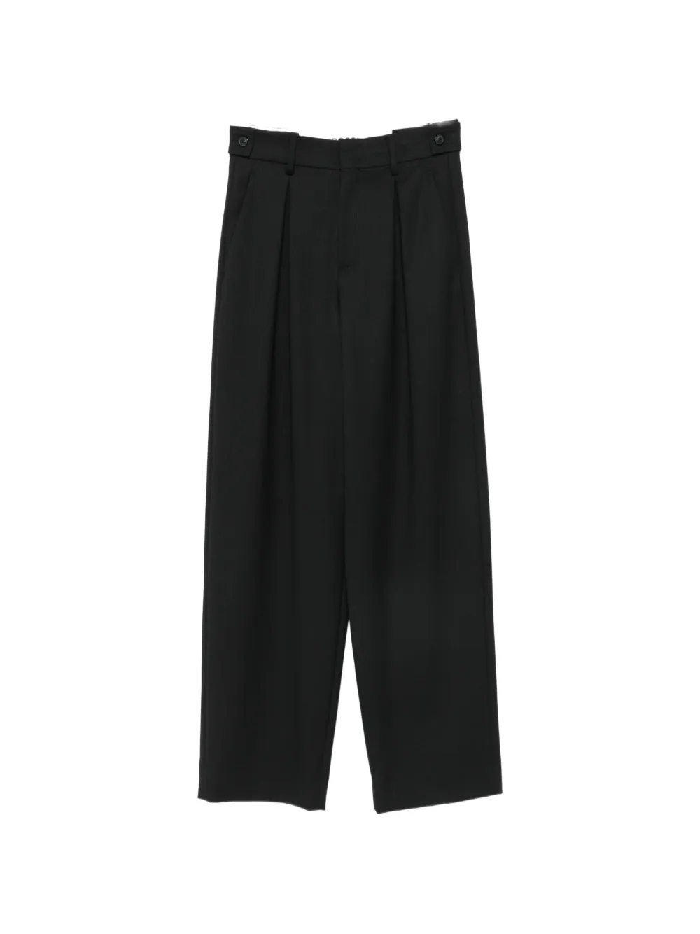 Rossi Davy Twill Trousers In Black