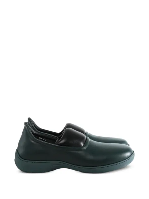 Kiko Kostadinov Laan padded leather loafers