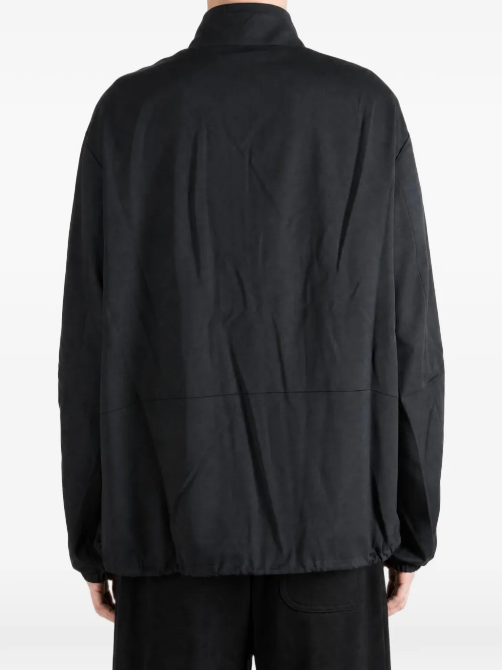 Kiko Kostadinov Jack met raglan mouwen en vlakken Zwart