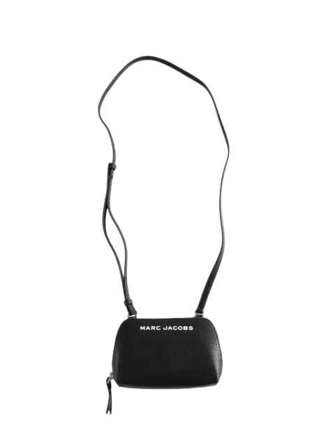 Marc Jacobs logo-print leather cross body bag